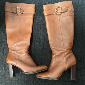 Banana Republic Knee high tan boots size 9